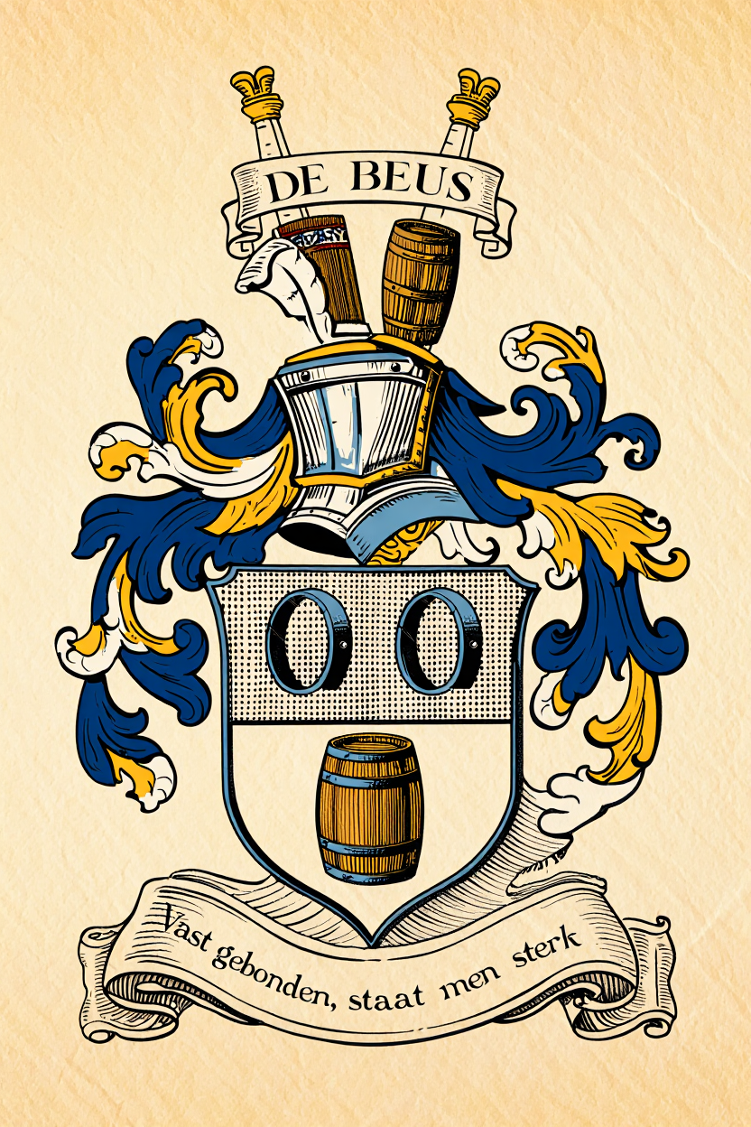 Familiewapen van de achternaam DE BEUS