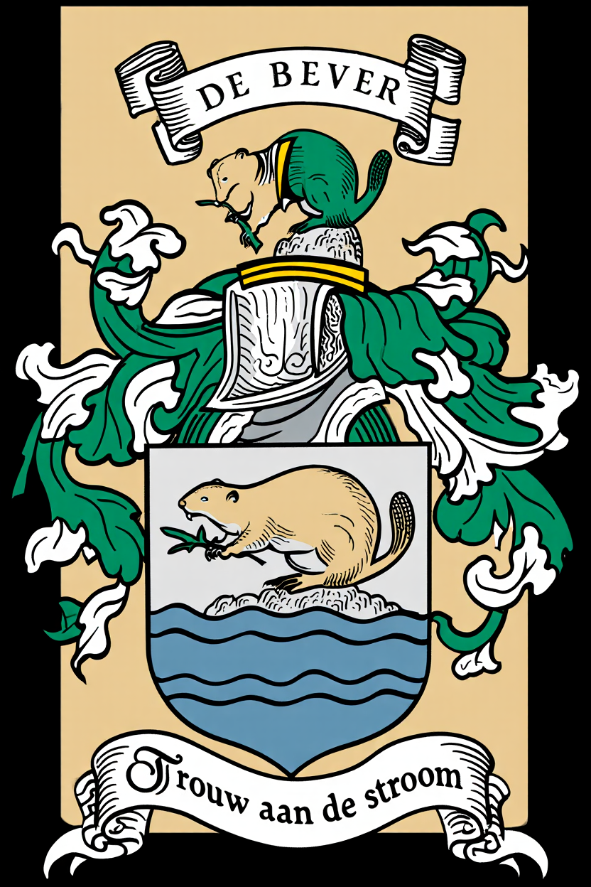 Familiewapen van de achternaam DE BEVER