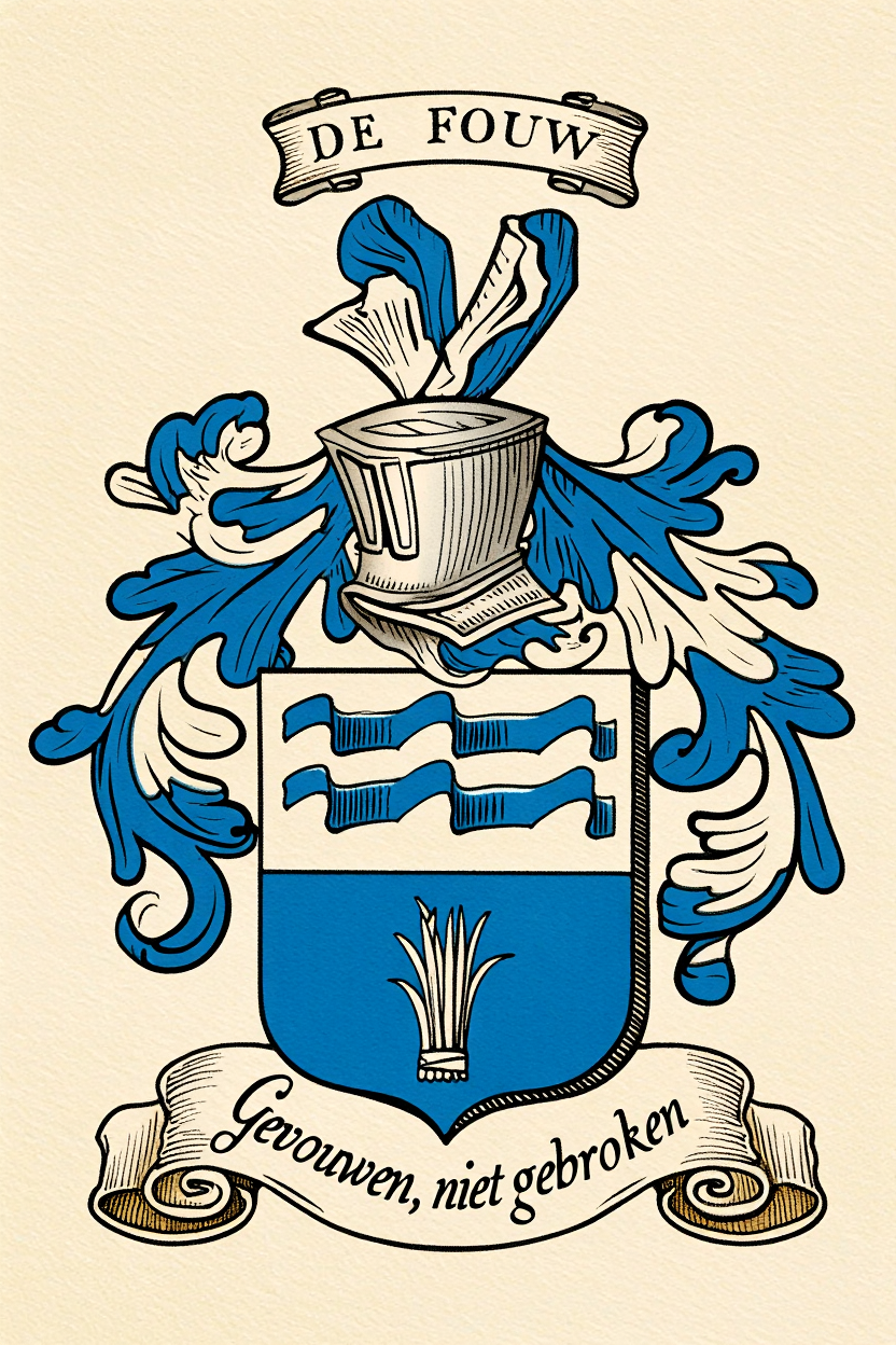 Familiewapen van de achternaam DE FOUW