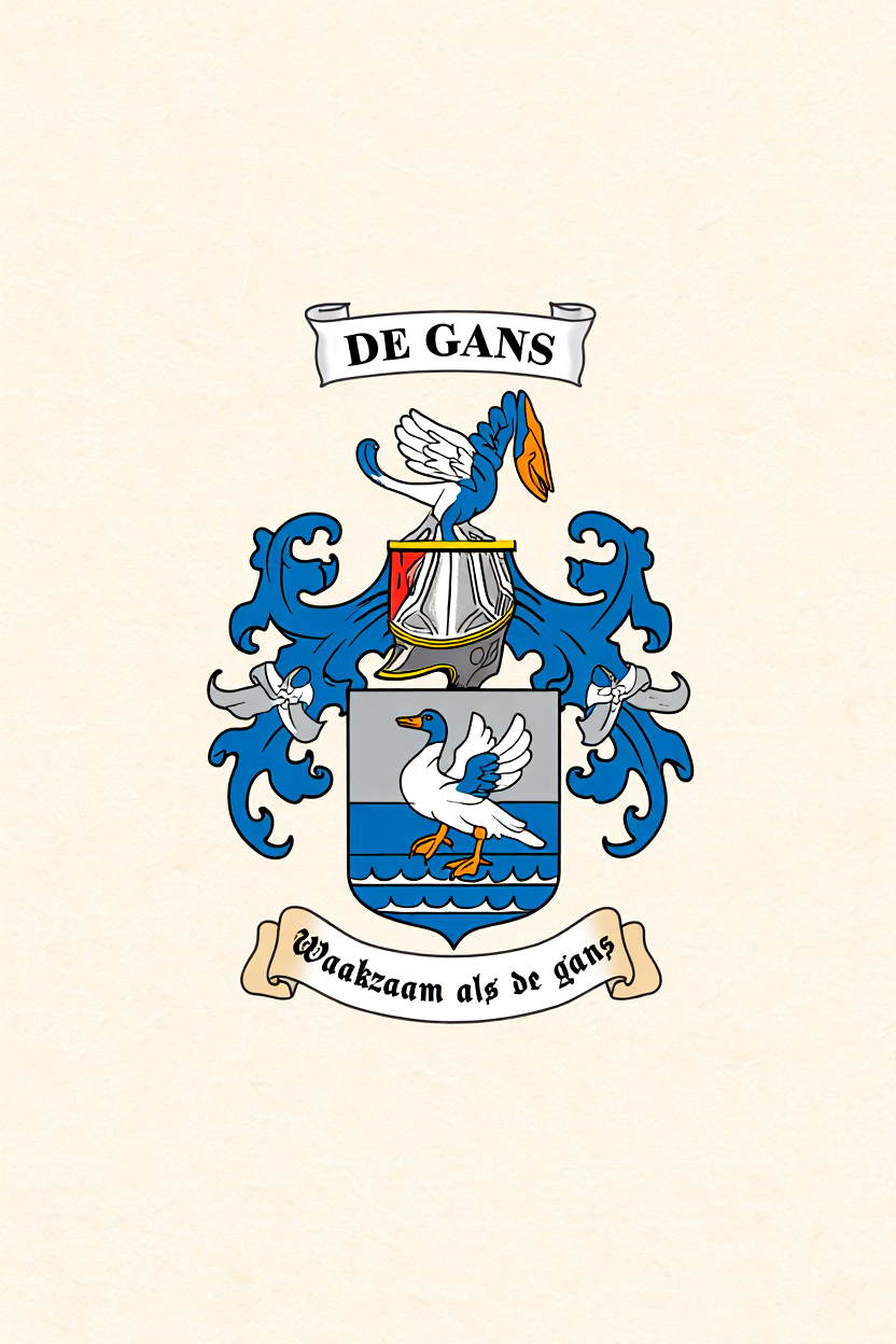 Familiewapen van de achternaam DE GANS