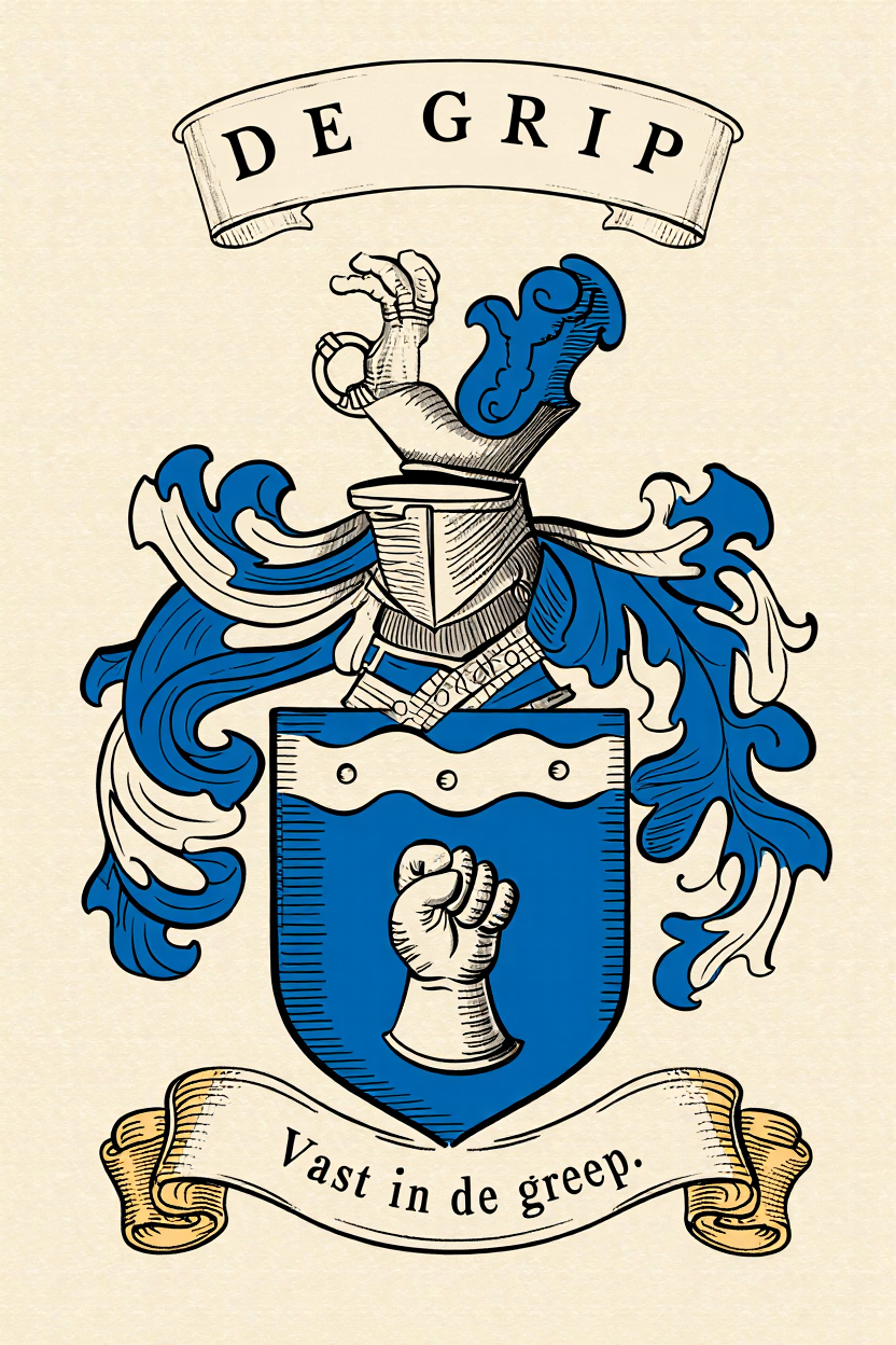 Familiewapen van de achternaam DE GRIP