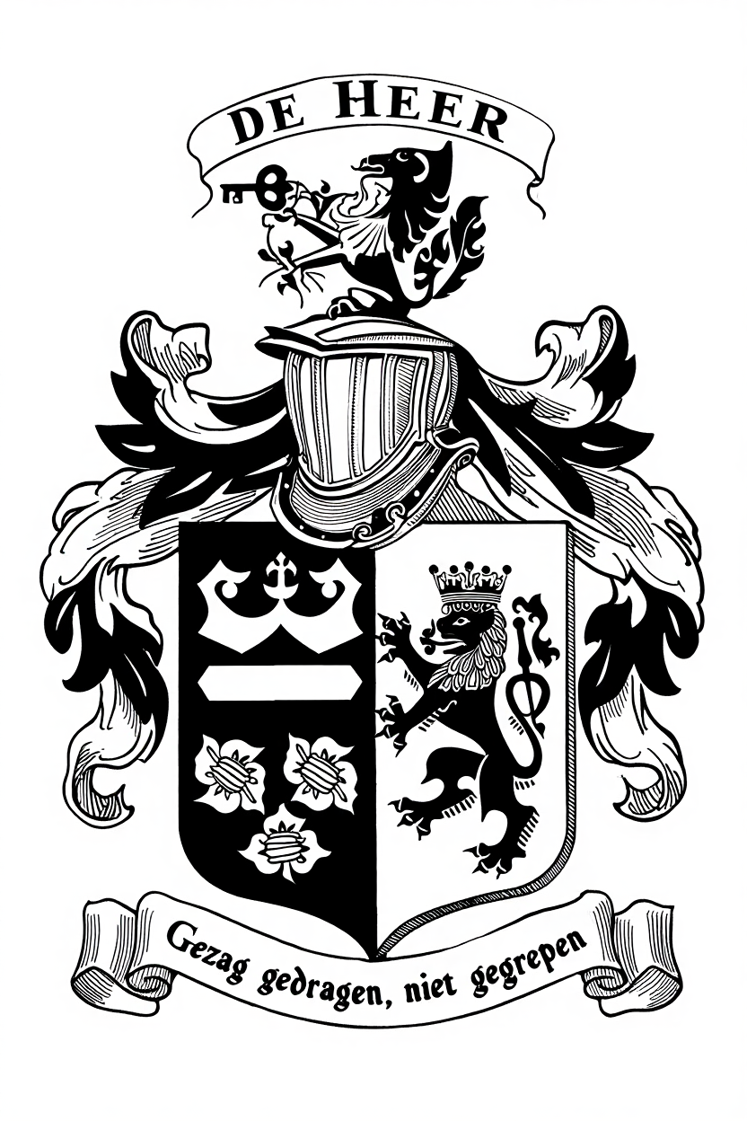 Familiewapen van de achternaam DE HEER