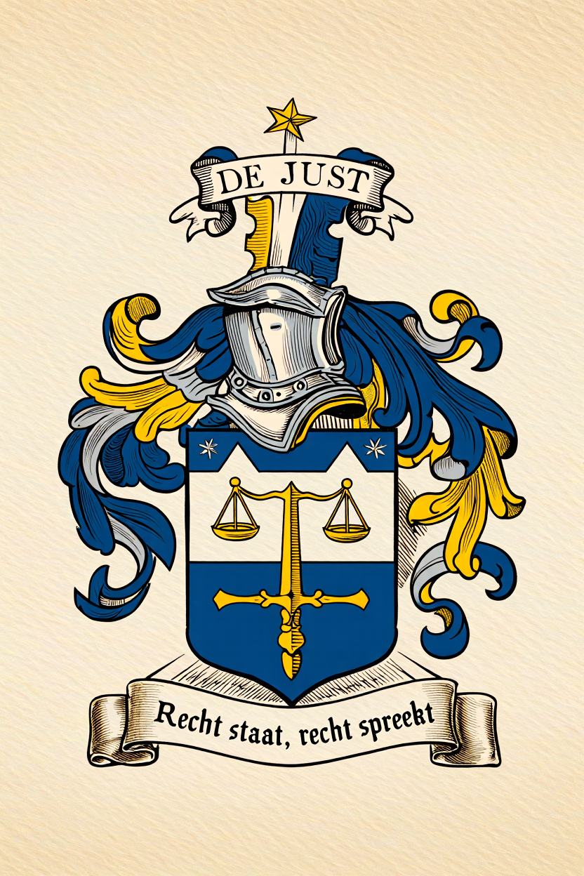 Familiewapen van de achternaam DE JUST