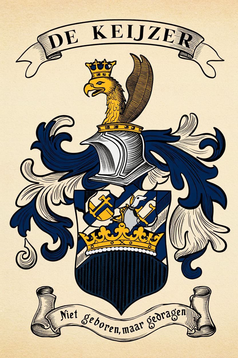 Familiewapen van de achternaam DE KEIJZER