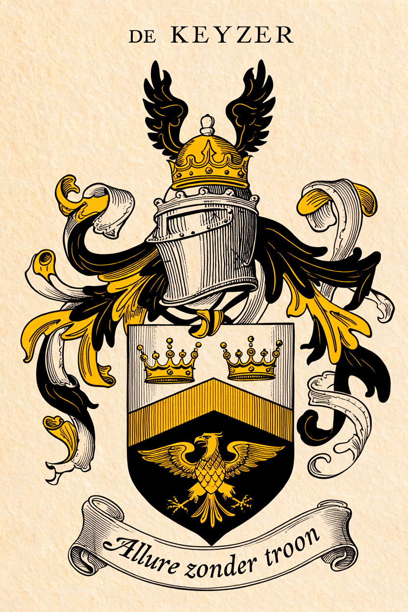 Familiewapen van de achternaam DE KEYZER