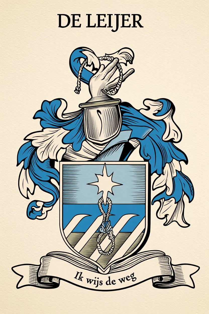 Familiewapen van de achternaam DE LEIJER