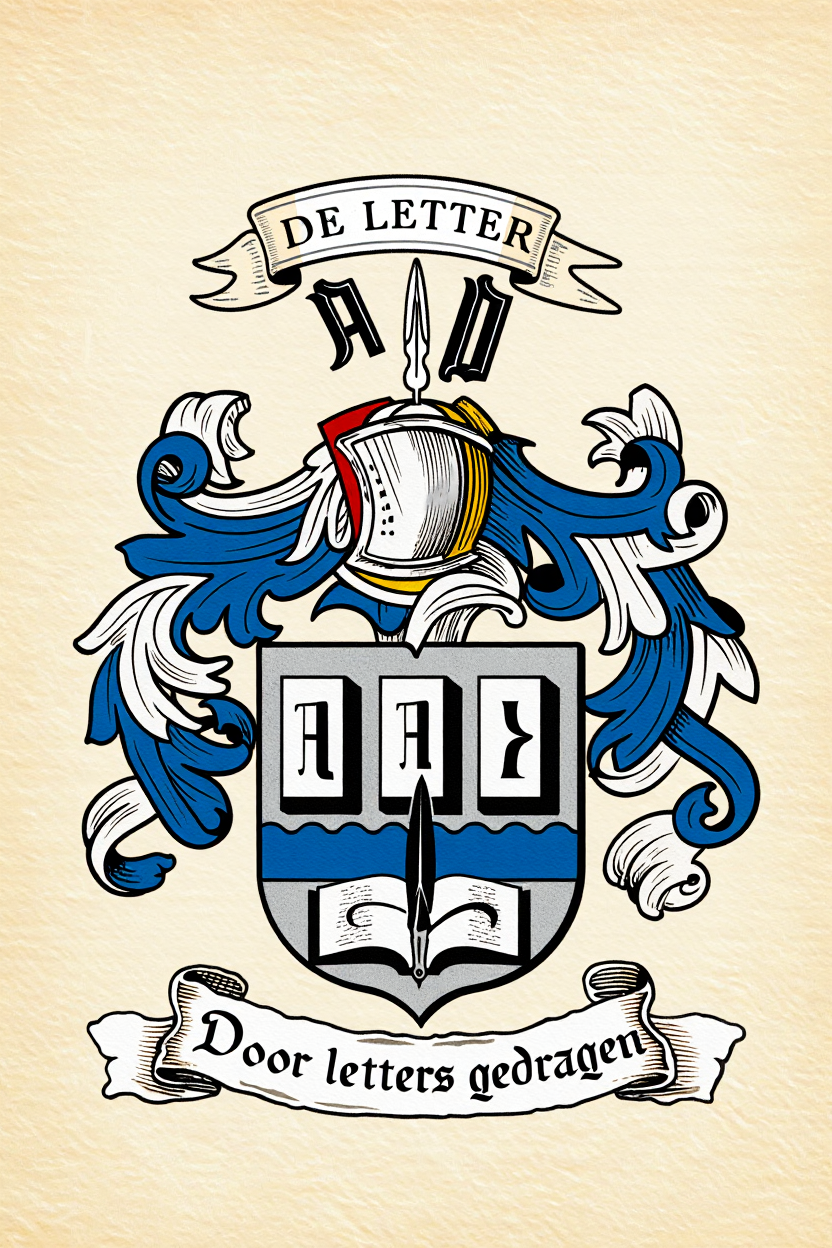 Familiewapen van de achternaam DE LETTER