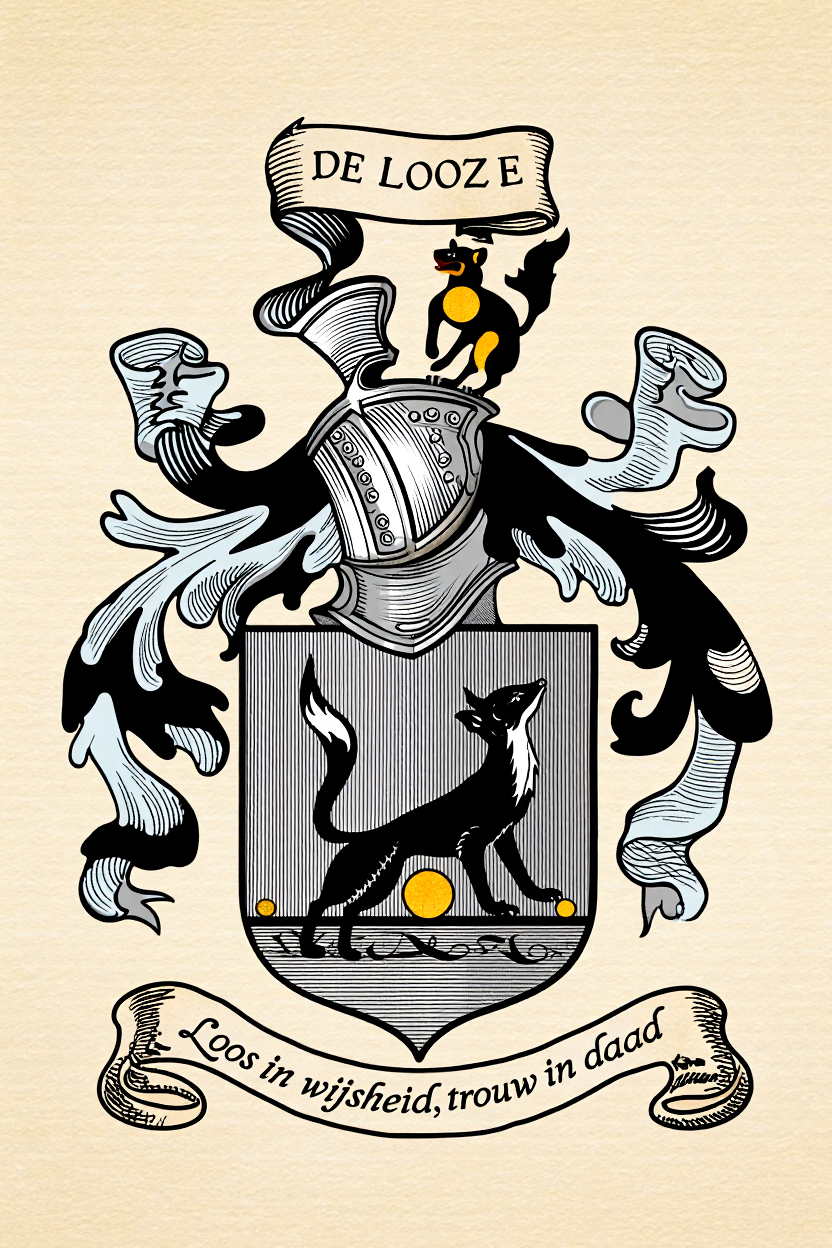 Familiewapen van de achternaam DE LOOZE