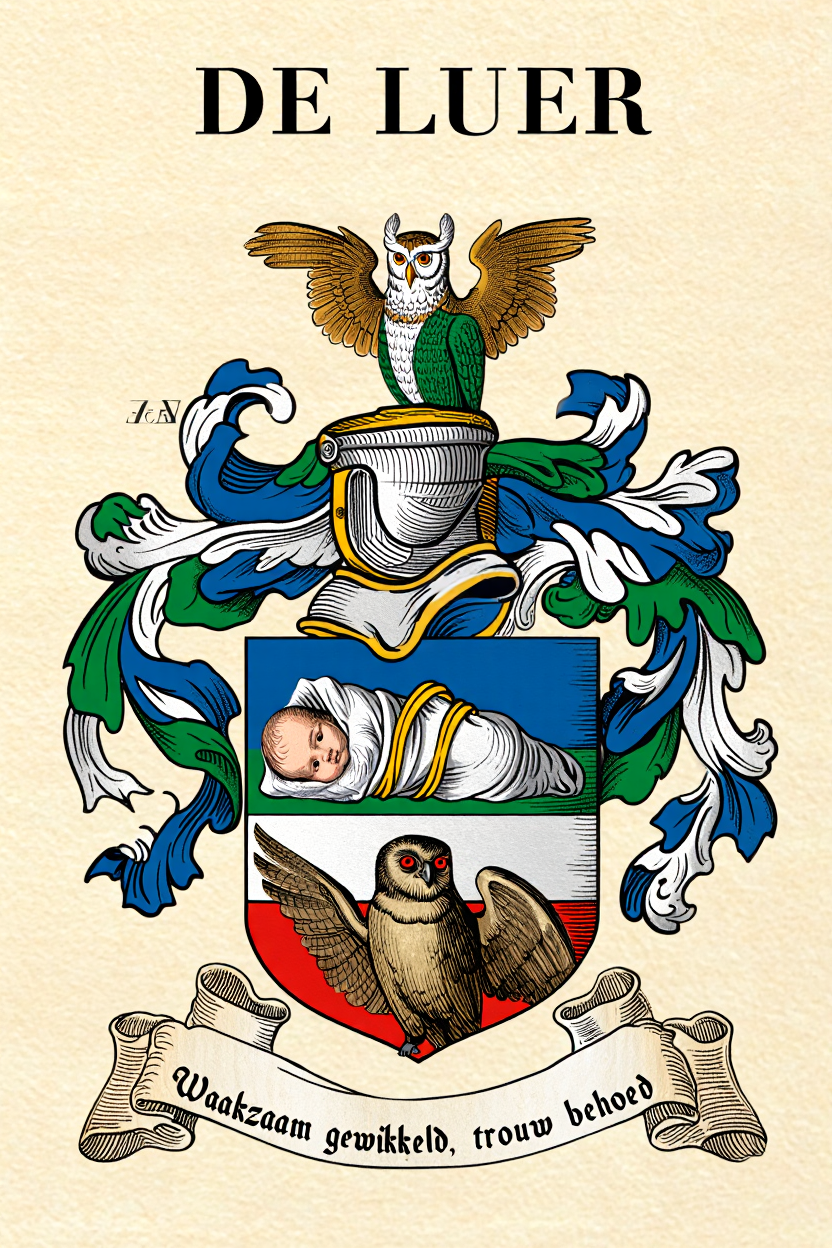 Familiewapen van de achternaam DE LUER