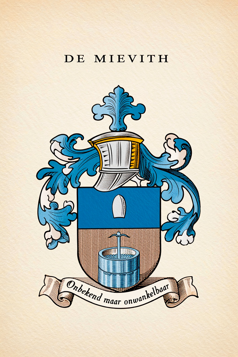Familiewapen van de achternaam DE MIEVITH