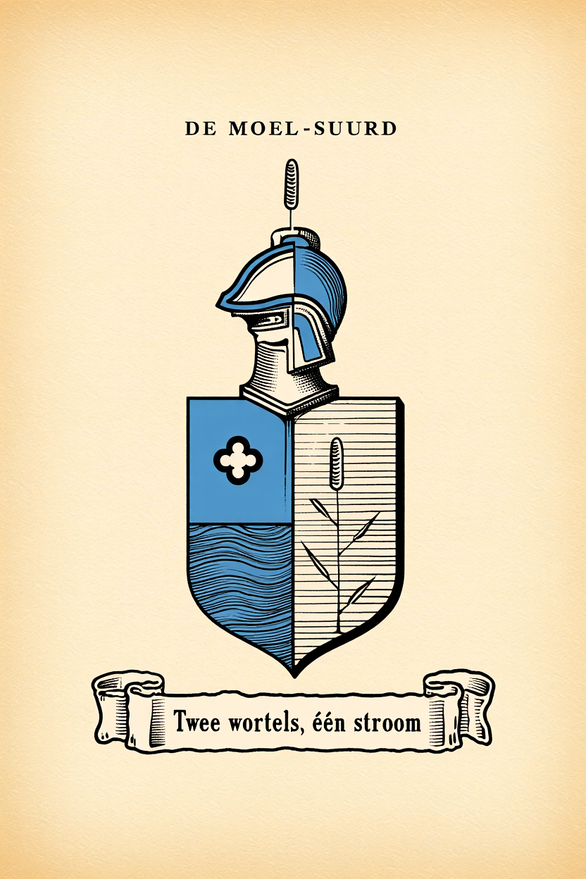 Familiewapen van de achternaam DE MOEL-SUURD