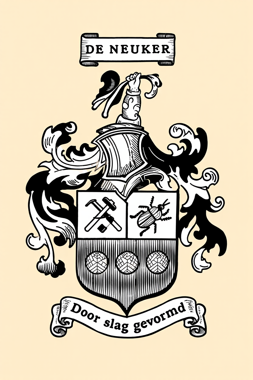 Familiewapen van de achternaam DE NEUKER