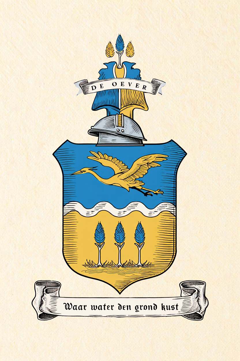 Familiewapen van de achternaam DE OEVER