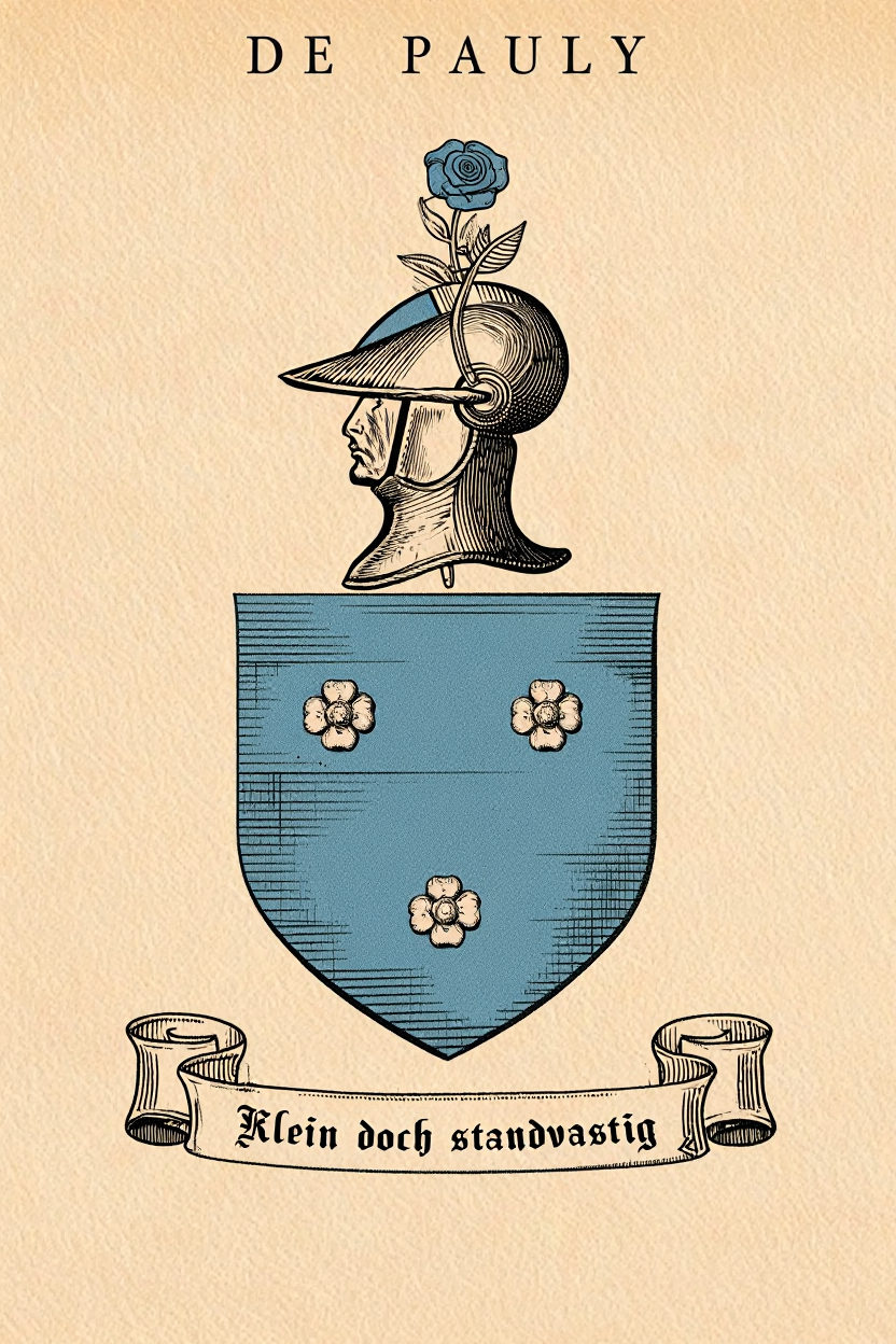 Familiewapen van de achternaam DE PAULY