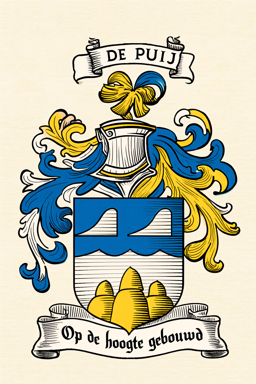 Familiewapen van de achternaam DE PUIJ