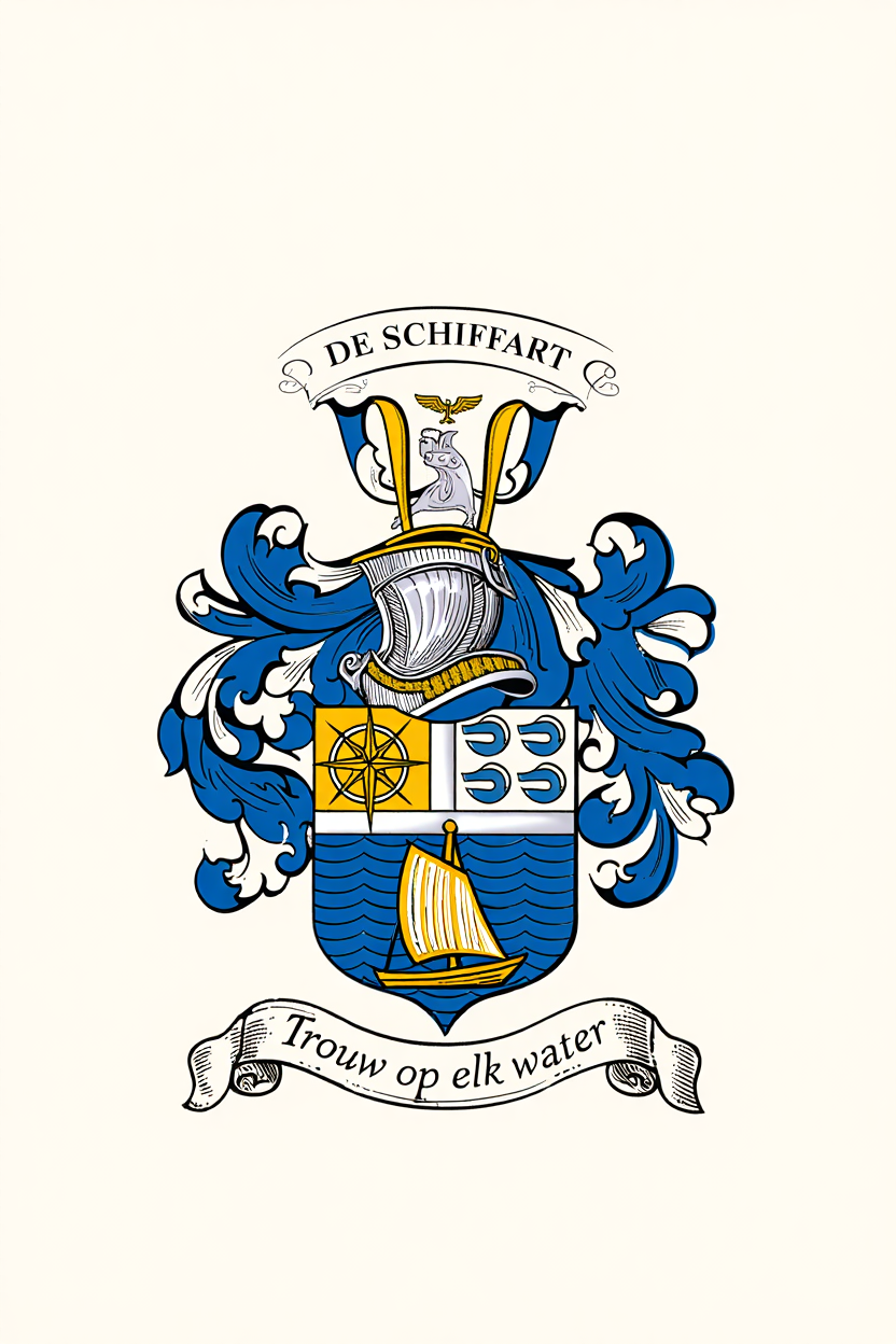 Familiewapen van de achternaam DE SCHIFFART
