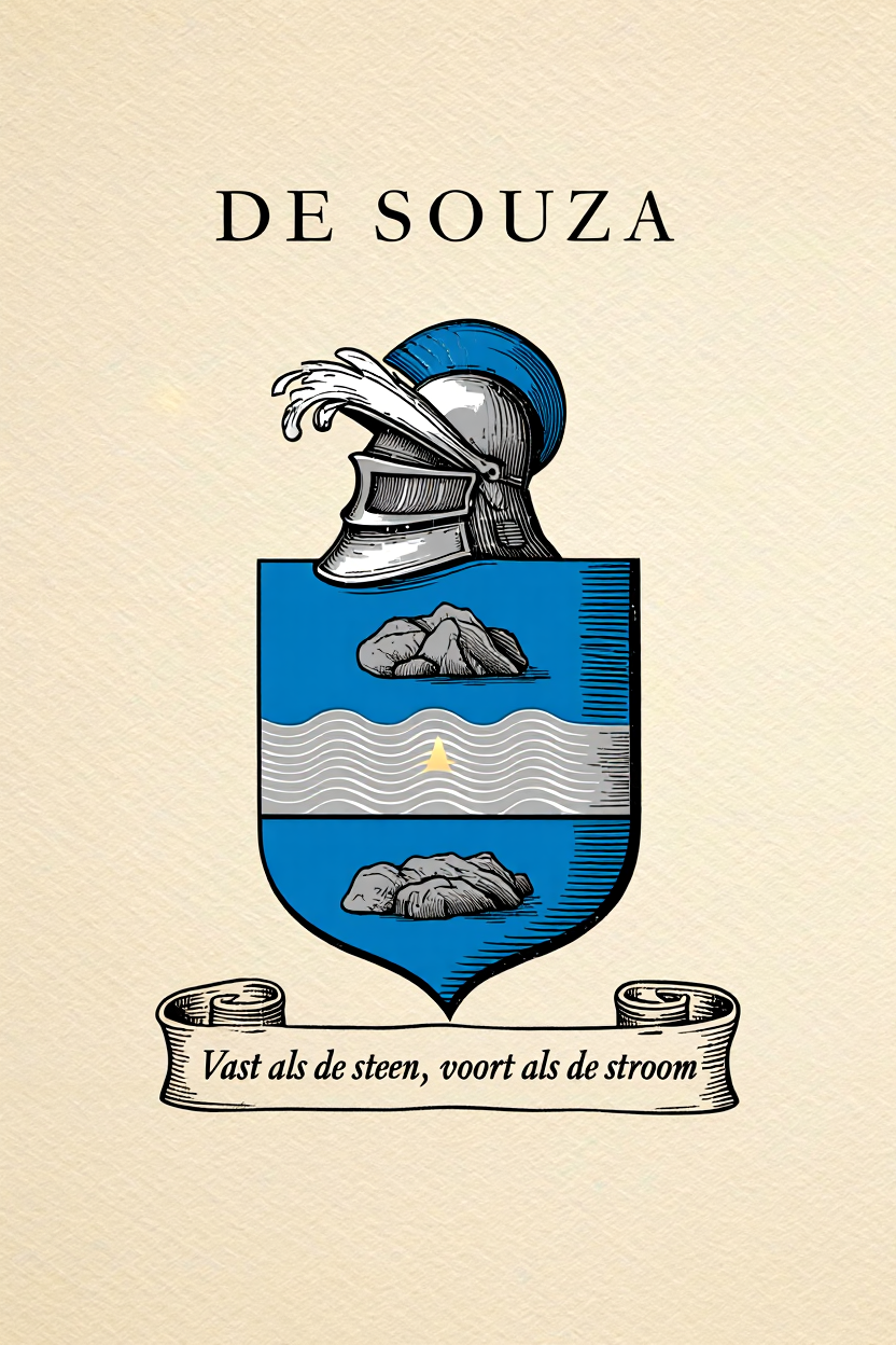 Familiewapen van de achternaam DE SOUZA