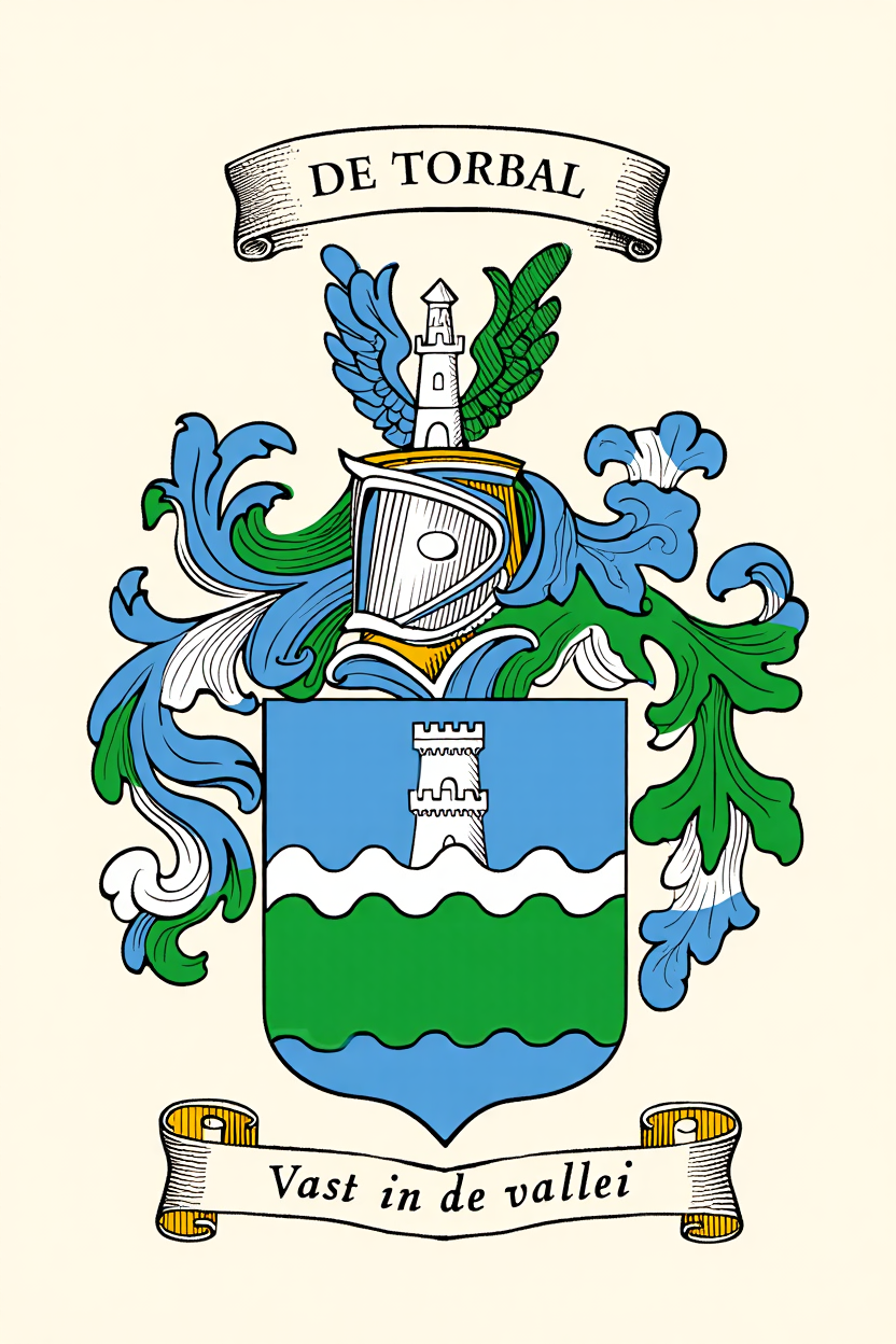 Familiewapen van de achternaam DE TORBAL