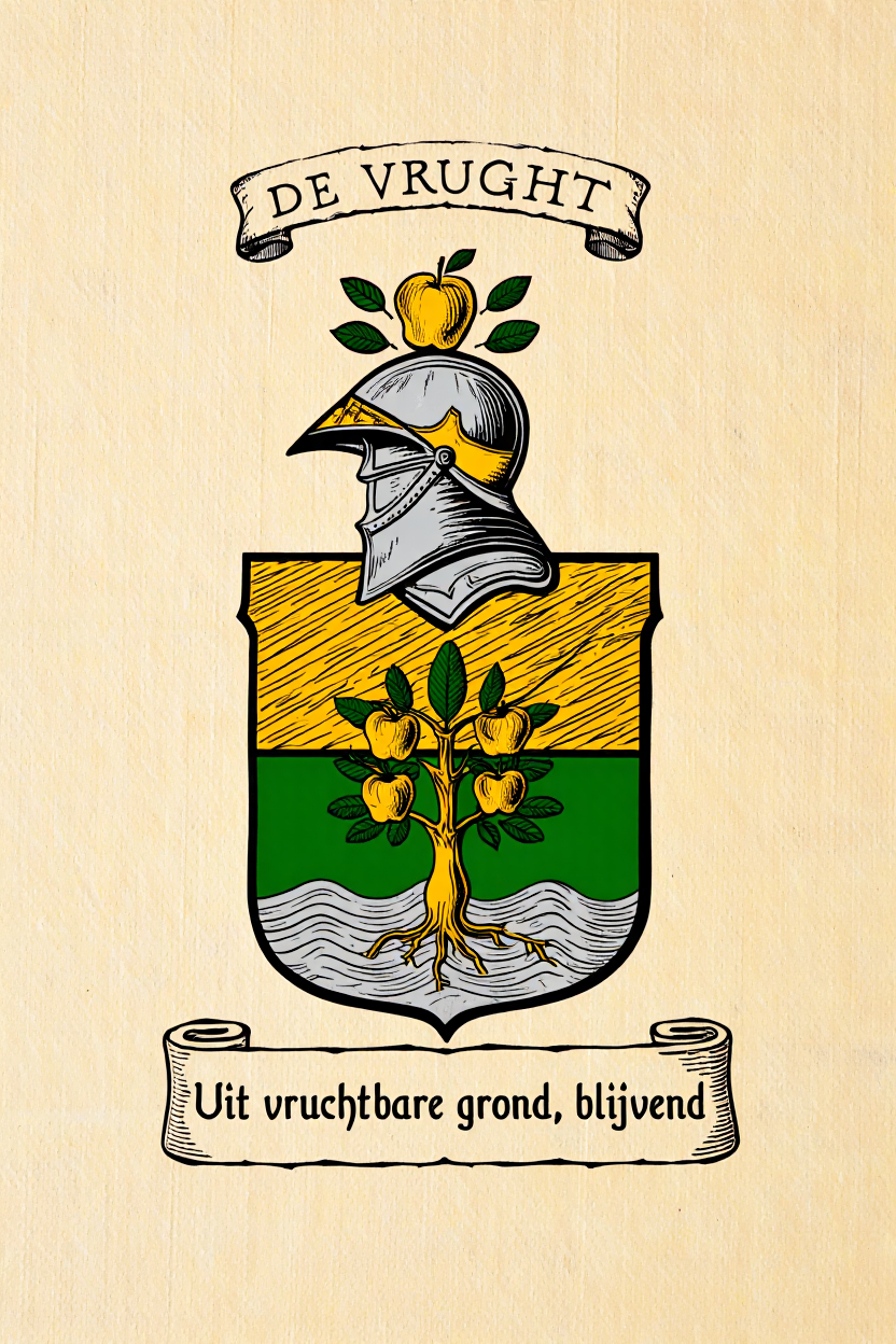 Familiewapen van de achternaam DE VRUGHT