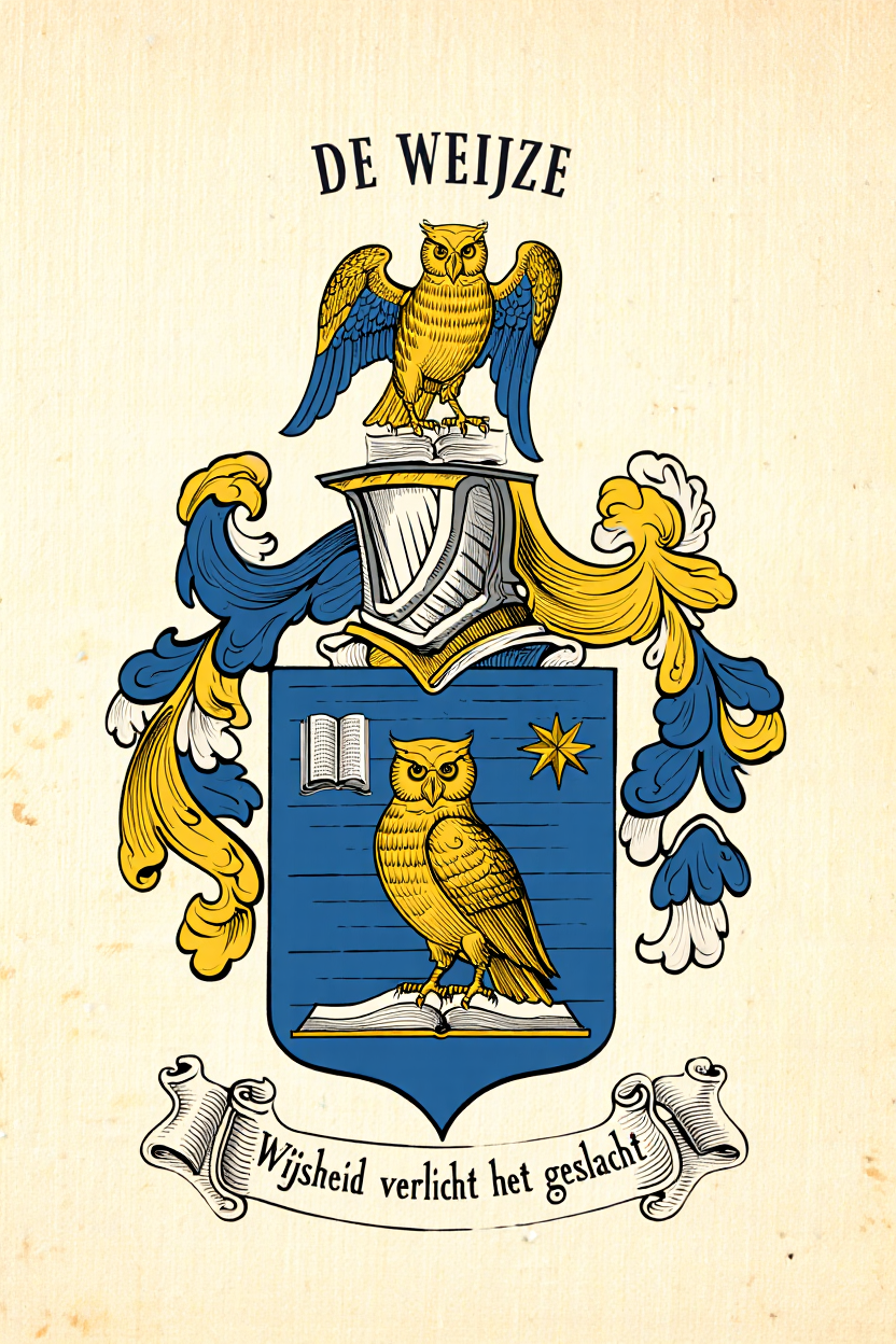 Familiewapen van de achternaam DE WEIJZE
