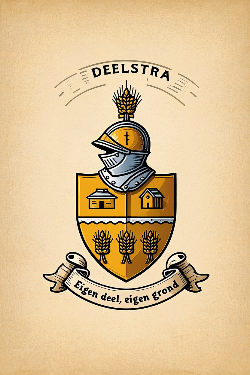 Familiewapen van de achternaam DEELSTRA