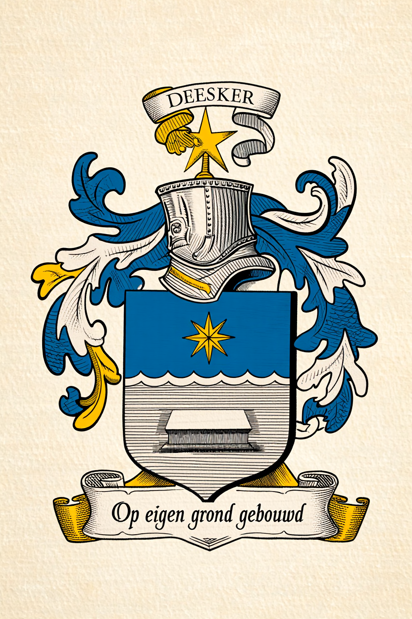 Familiewapen van de achternaam DEESKER