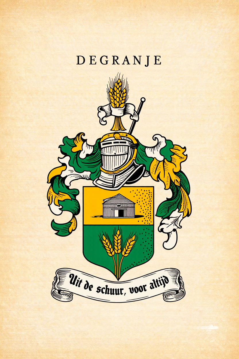 Familiewapen van de achternaam DEGRANJE