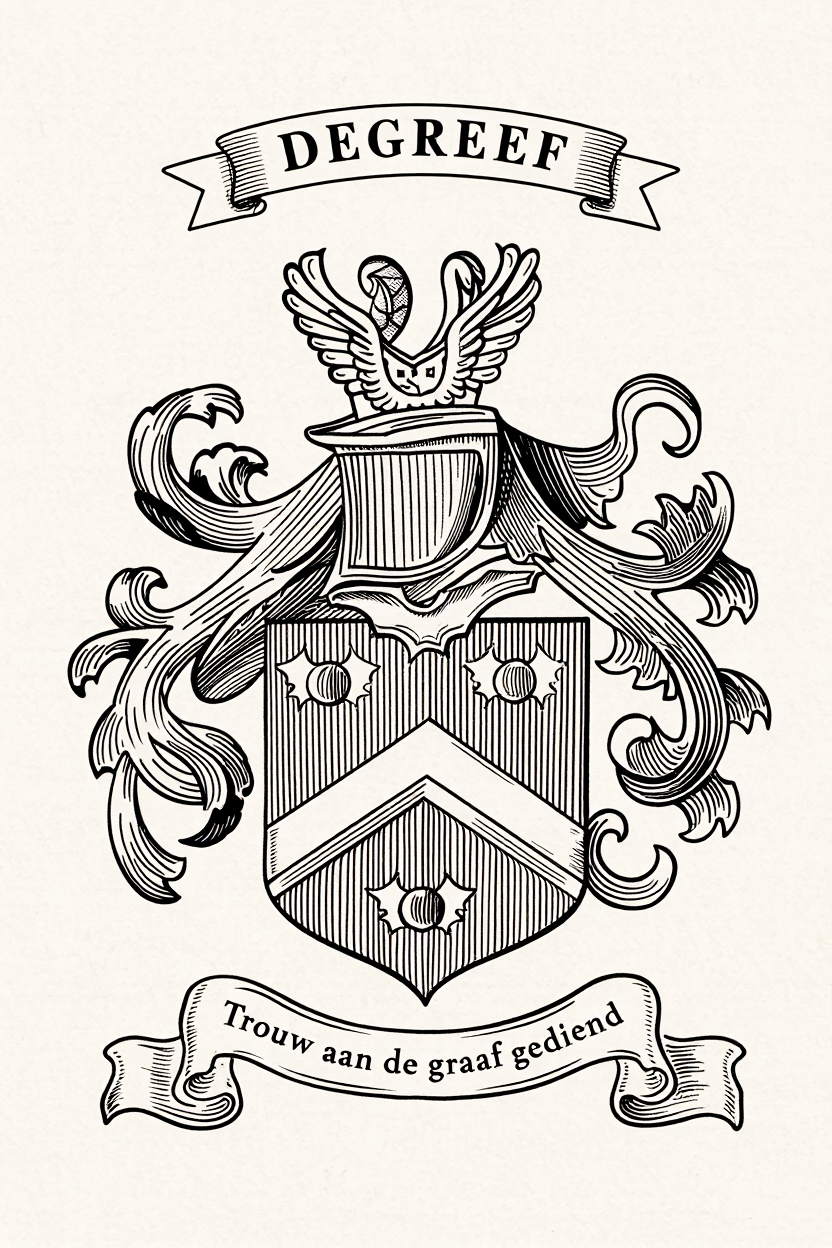 Familiewapen van de achternaam DEGREEF