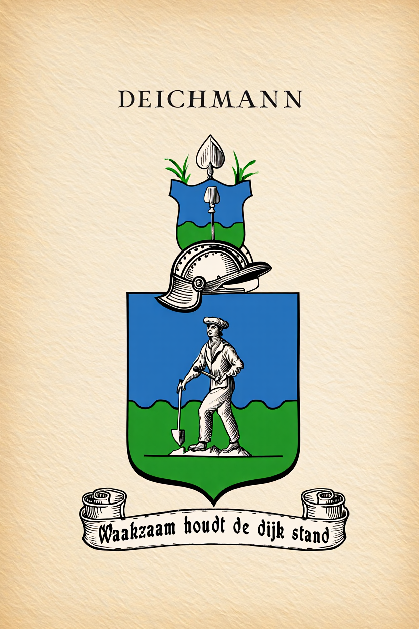 Familiewapen van de achternaam DEICHMANN