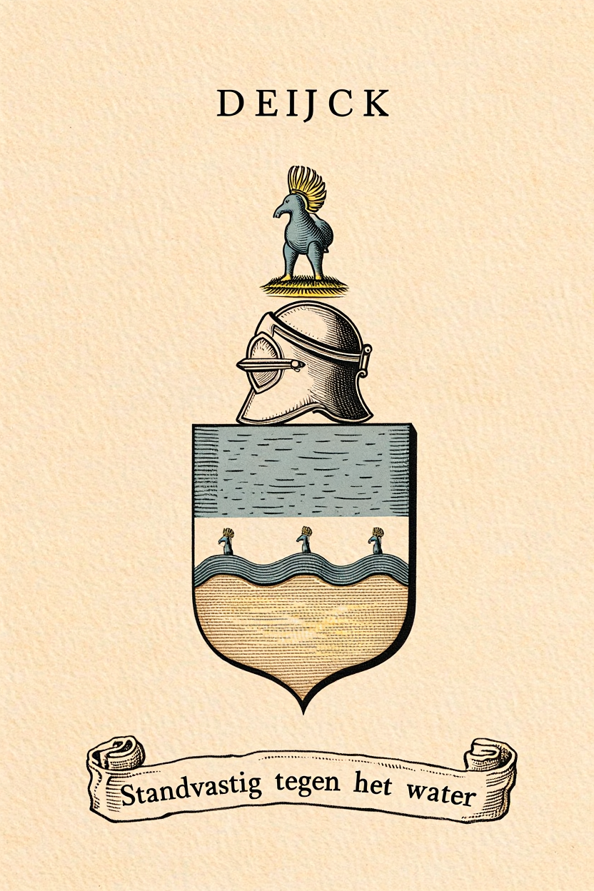 Familiewapen van de achternaam DEIJCK