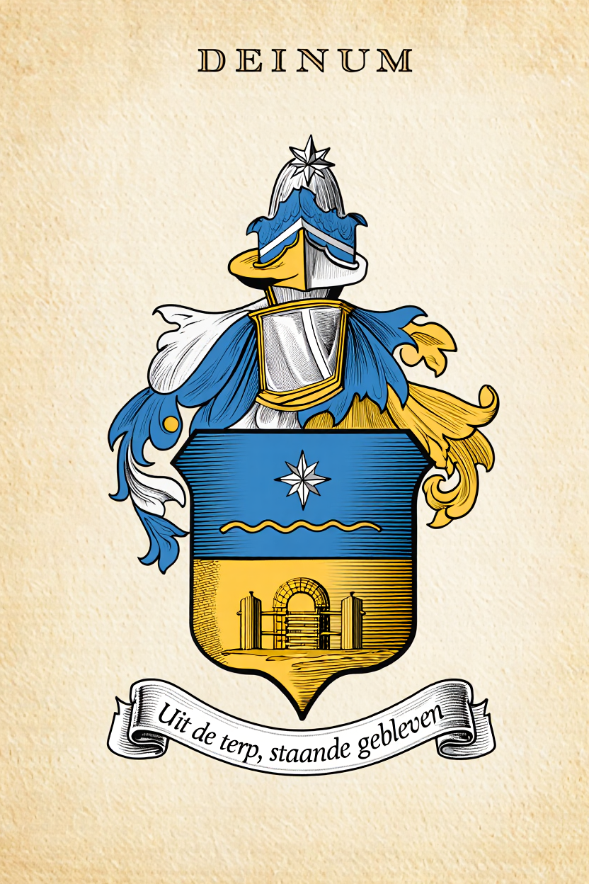 Familiewapen van de achternaam DEINUM
