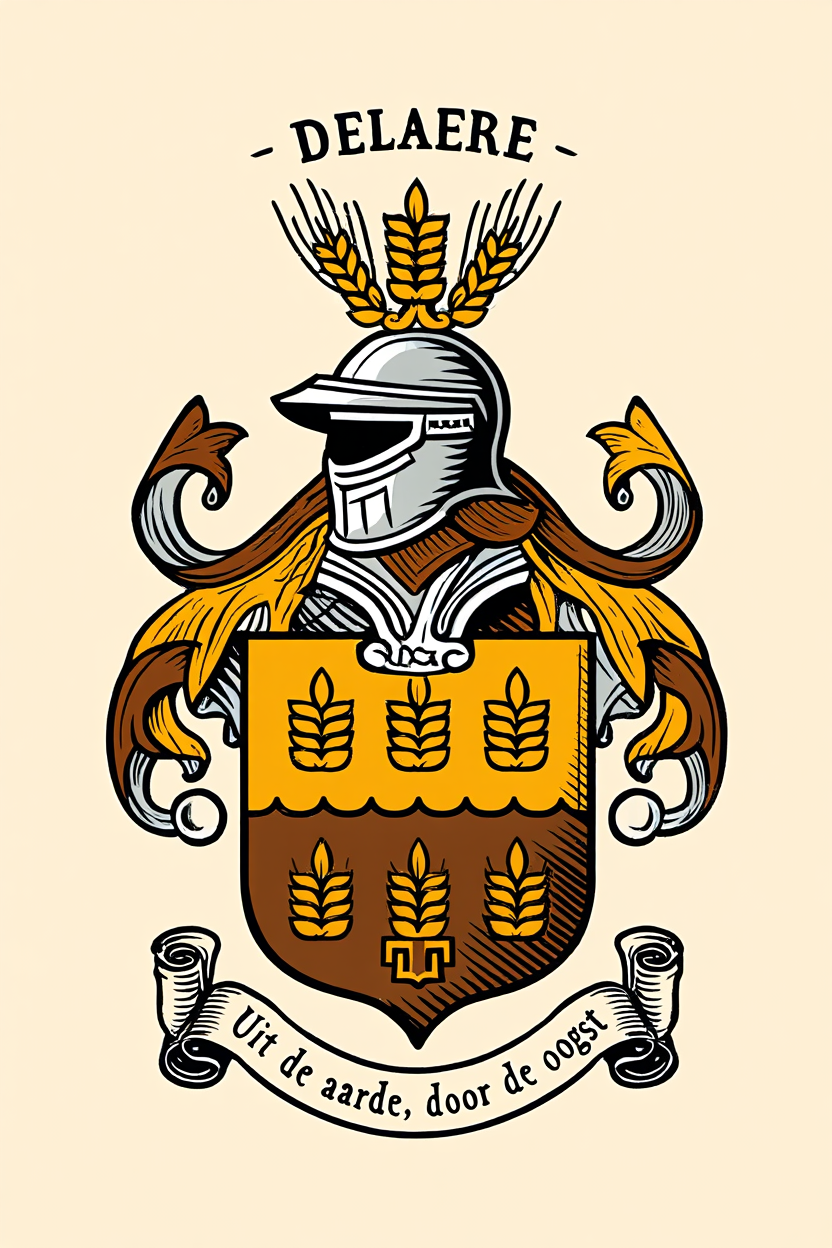 Familiewapen van de achternaam DELAERE