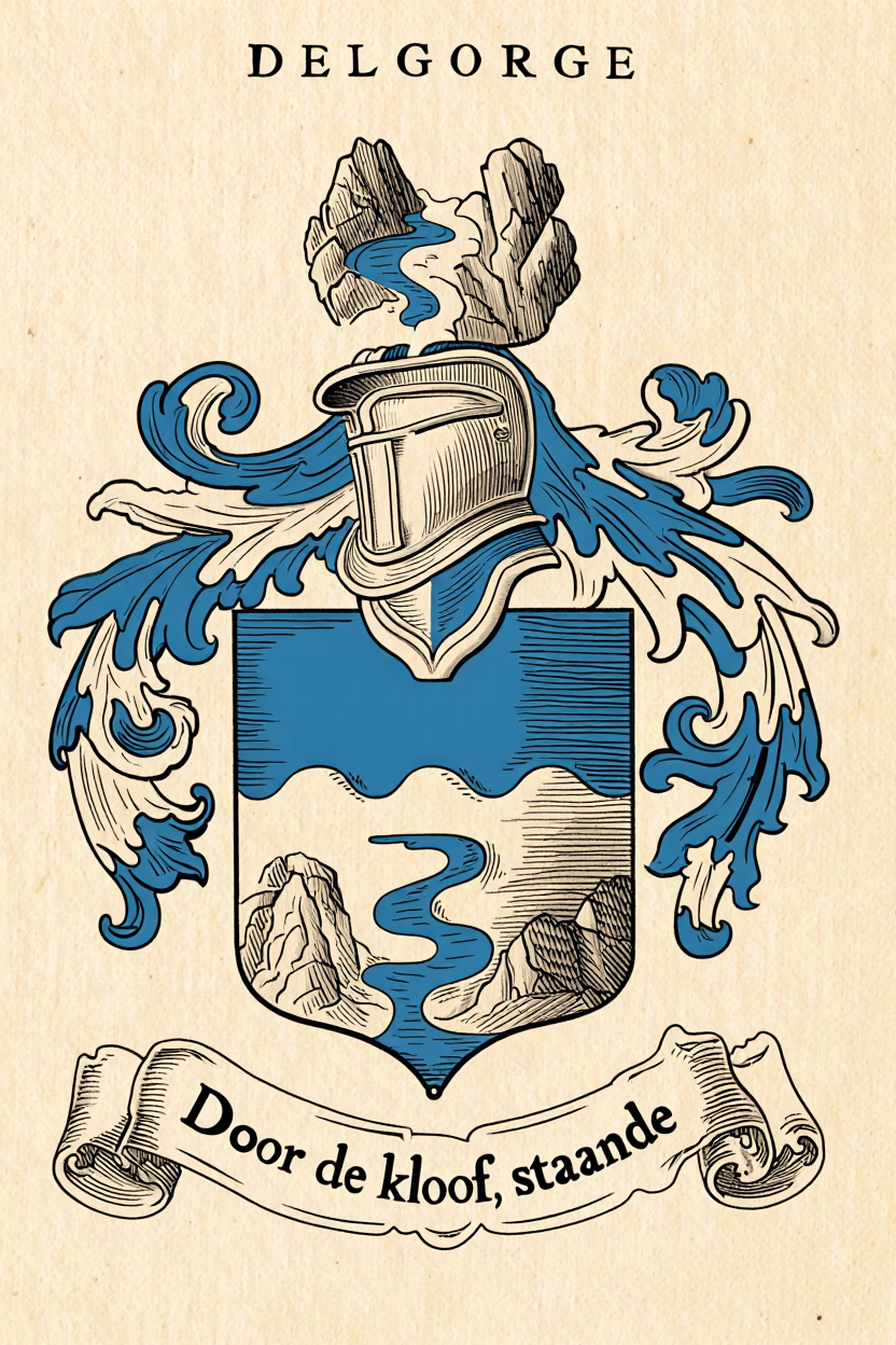 Familiewapen van de achternaam DELGORGE