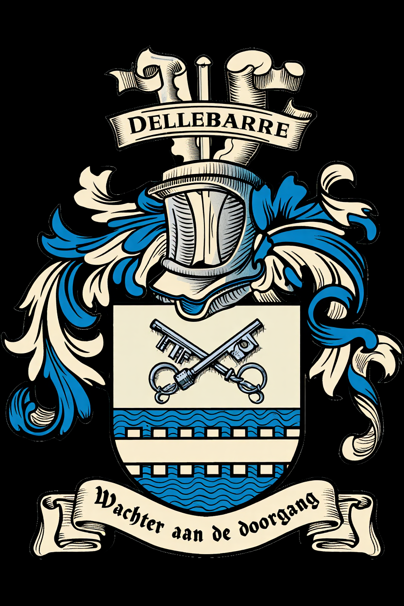 Familiewapen van de achternaam DELLEBARRE