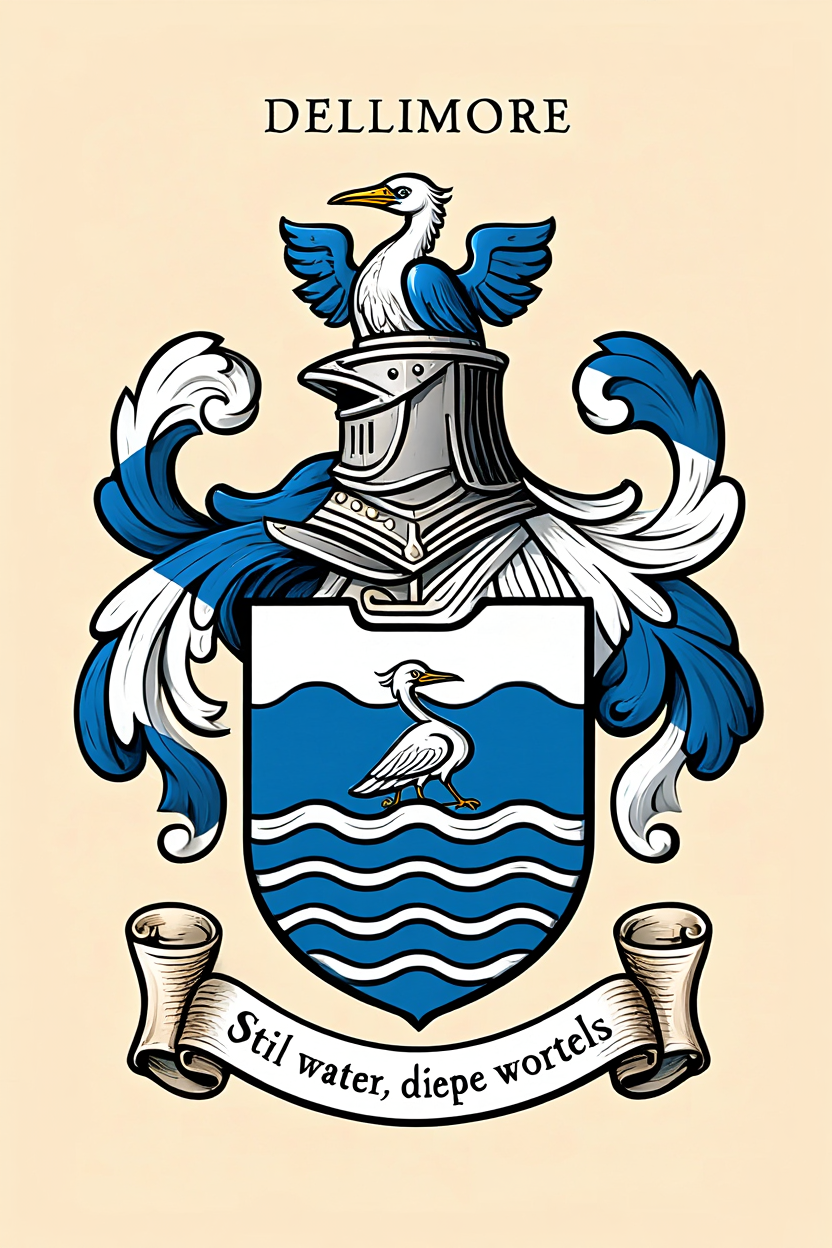 Familiewapen van de achternaam DELLIMORE