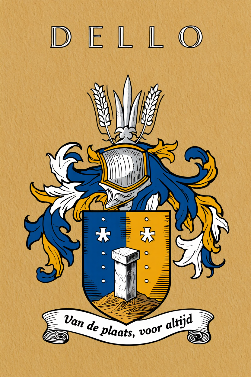 Familiewapen van de achternaam DELLO