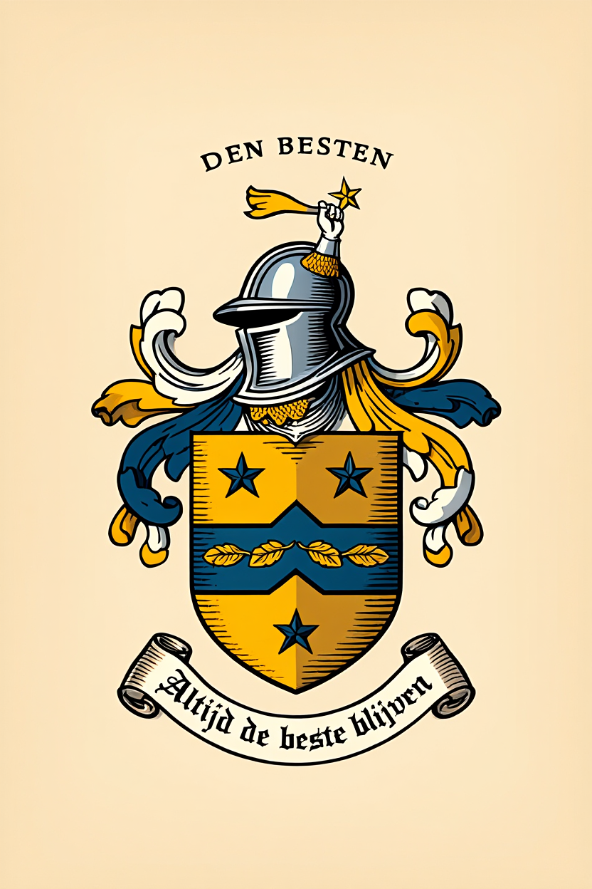 Familiewapen van de achternaam DEN BESTEN