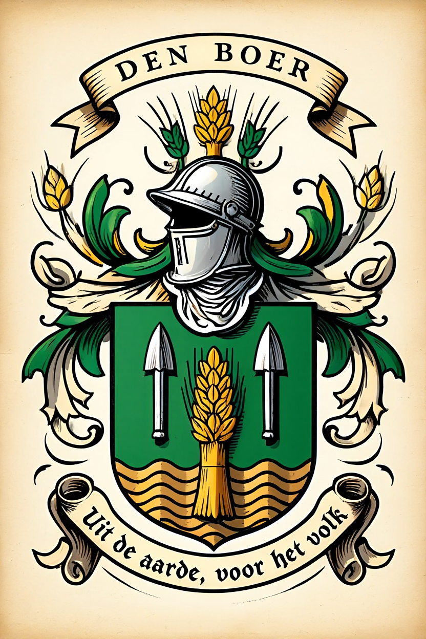 Familiewapen van de achternaam DEN BOER