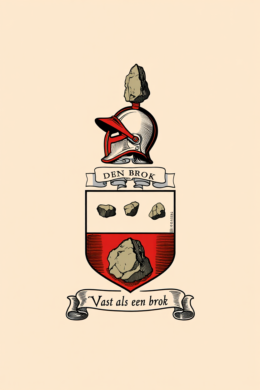Familiewapen van de achternaam DEN BROK