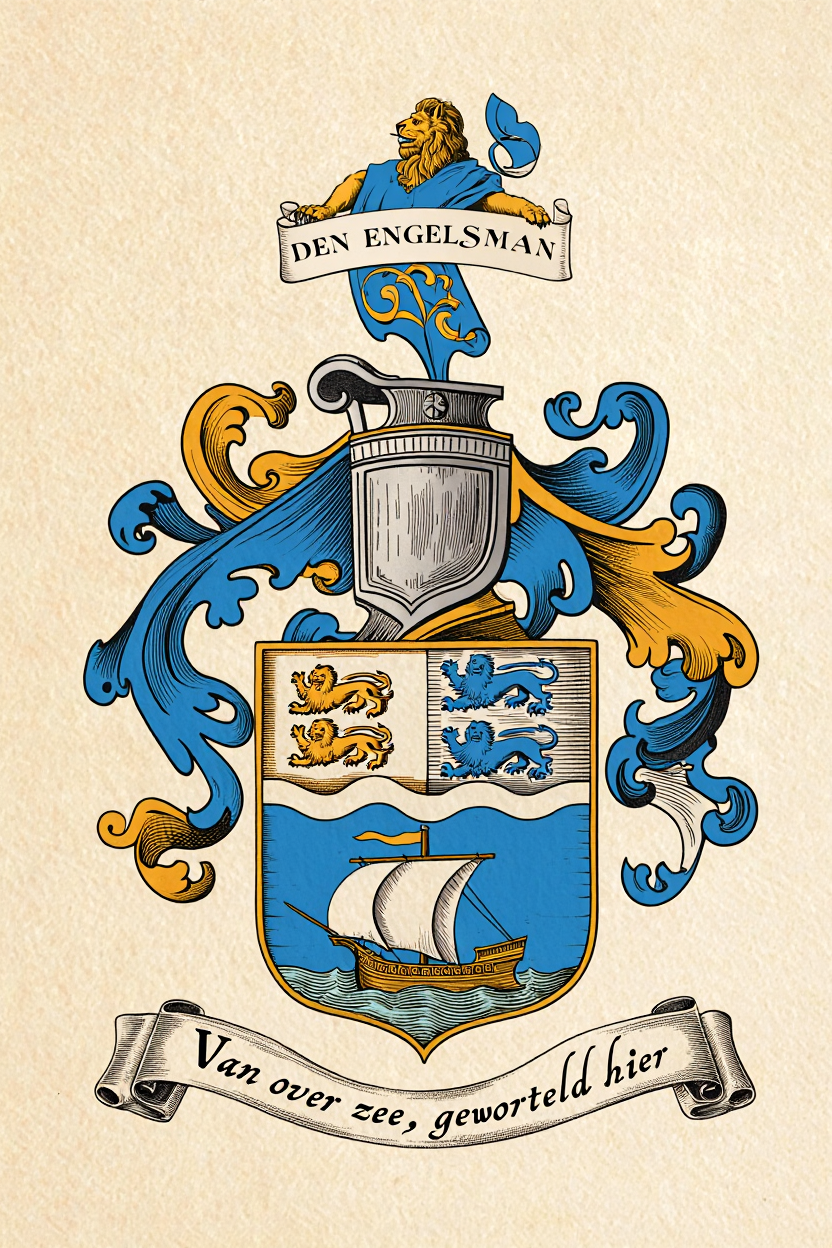 Familiewapen van de achternaam DEN ENGELSMAN