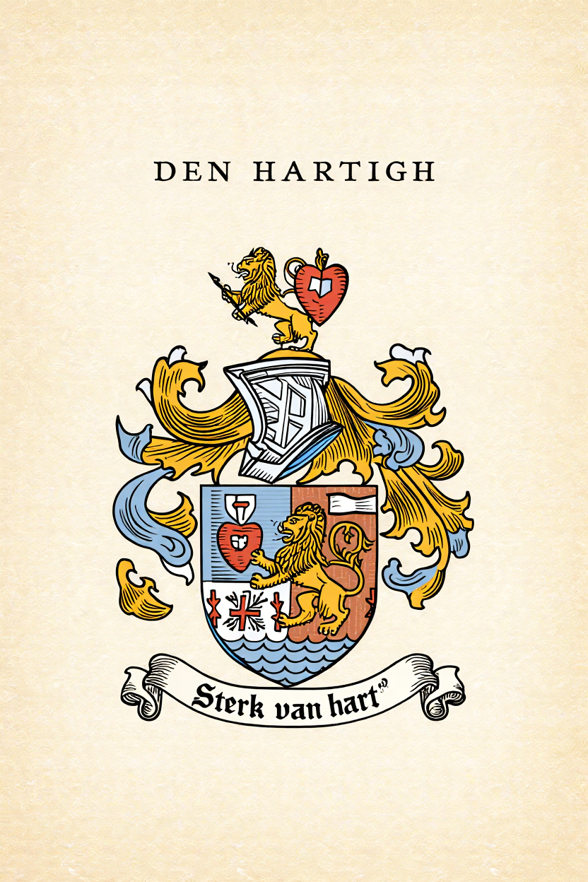 Familiewapen van de achternaam DEN HARTIGH