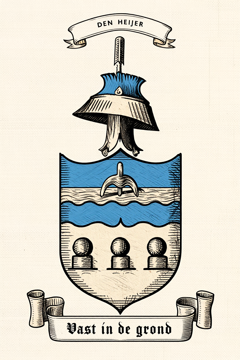 Familiewapen van de achternaam DEN HEIJER