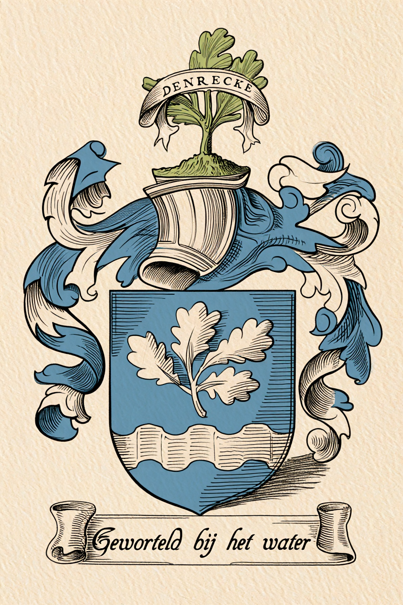 Familiewapen van de achternaam DENRECKE