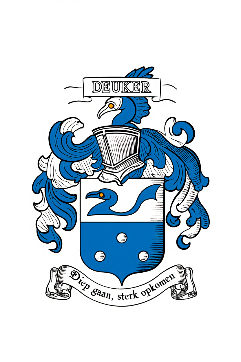 Familiewapen van de achternaam DEUKER