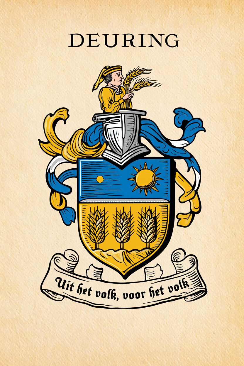 Familiewapen van de achternaam DEURING