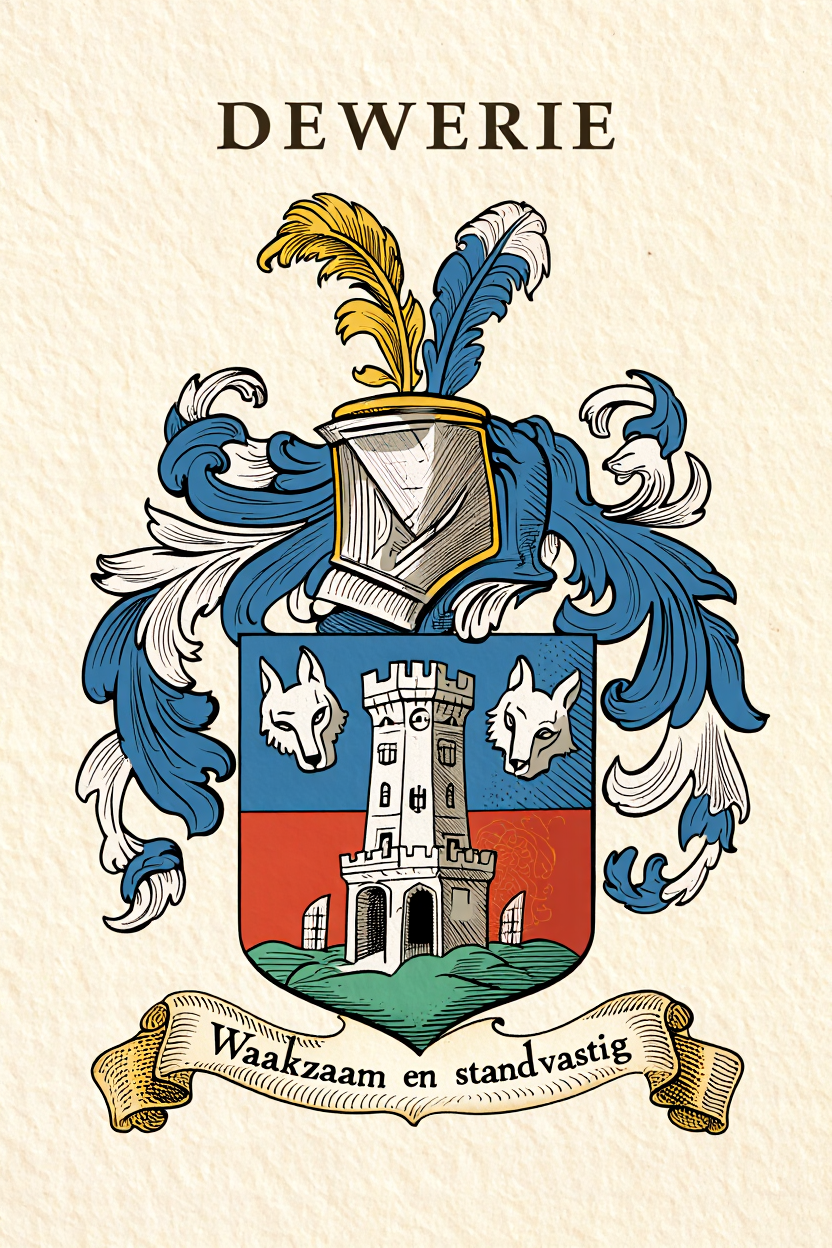 Familiewapen van de achternaam DEWERIE