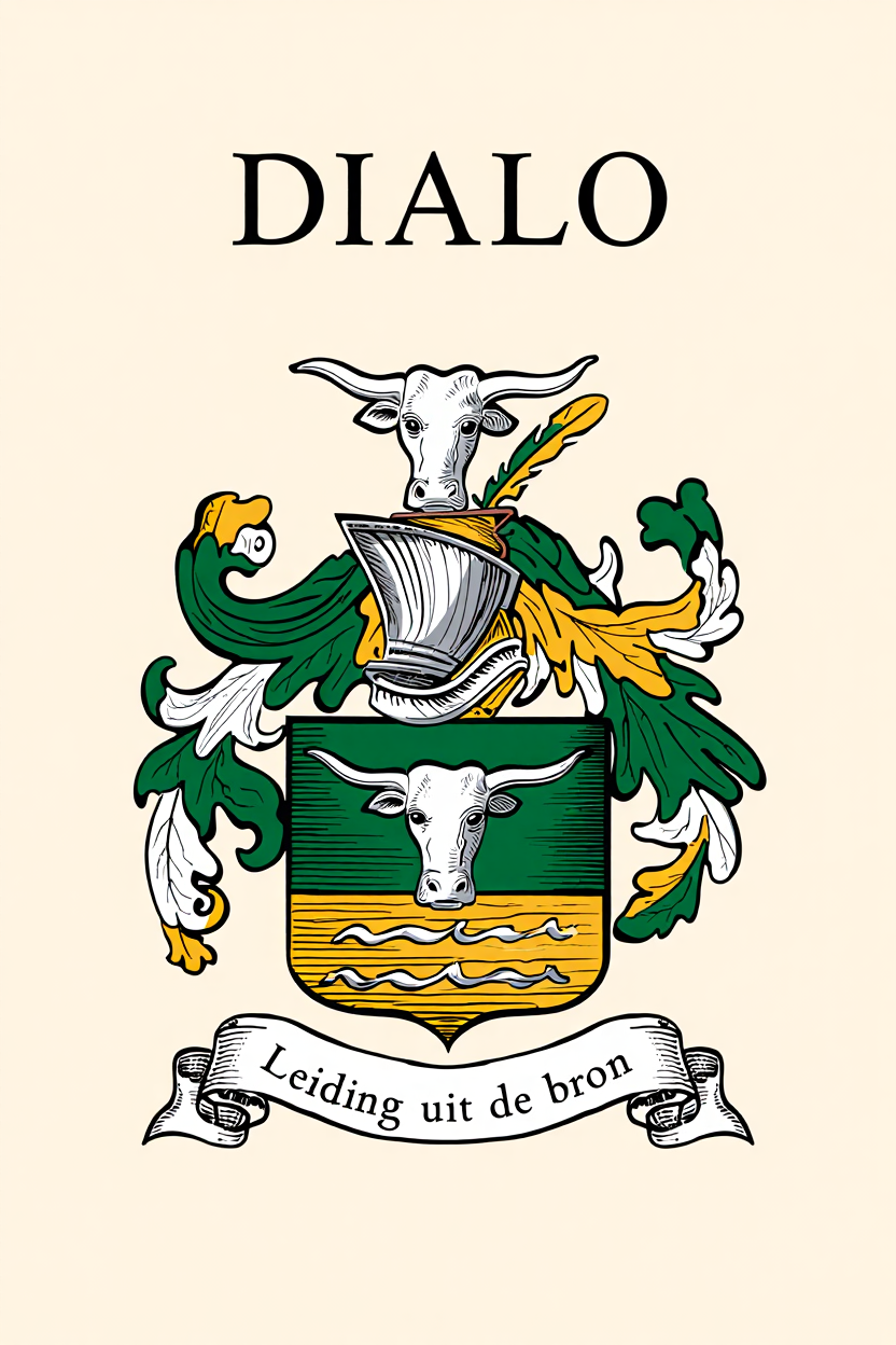 Familiewapen van de achternaam DIALO
