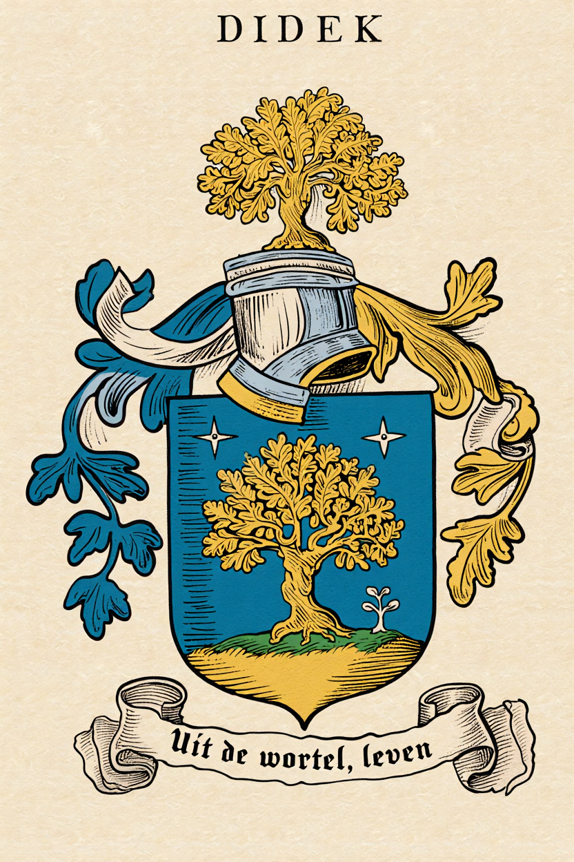 Familiewapen van de achternaam DIDEK