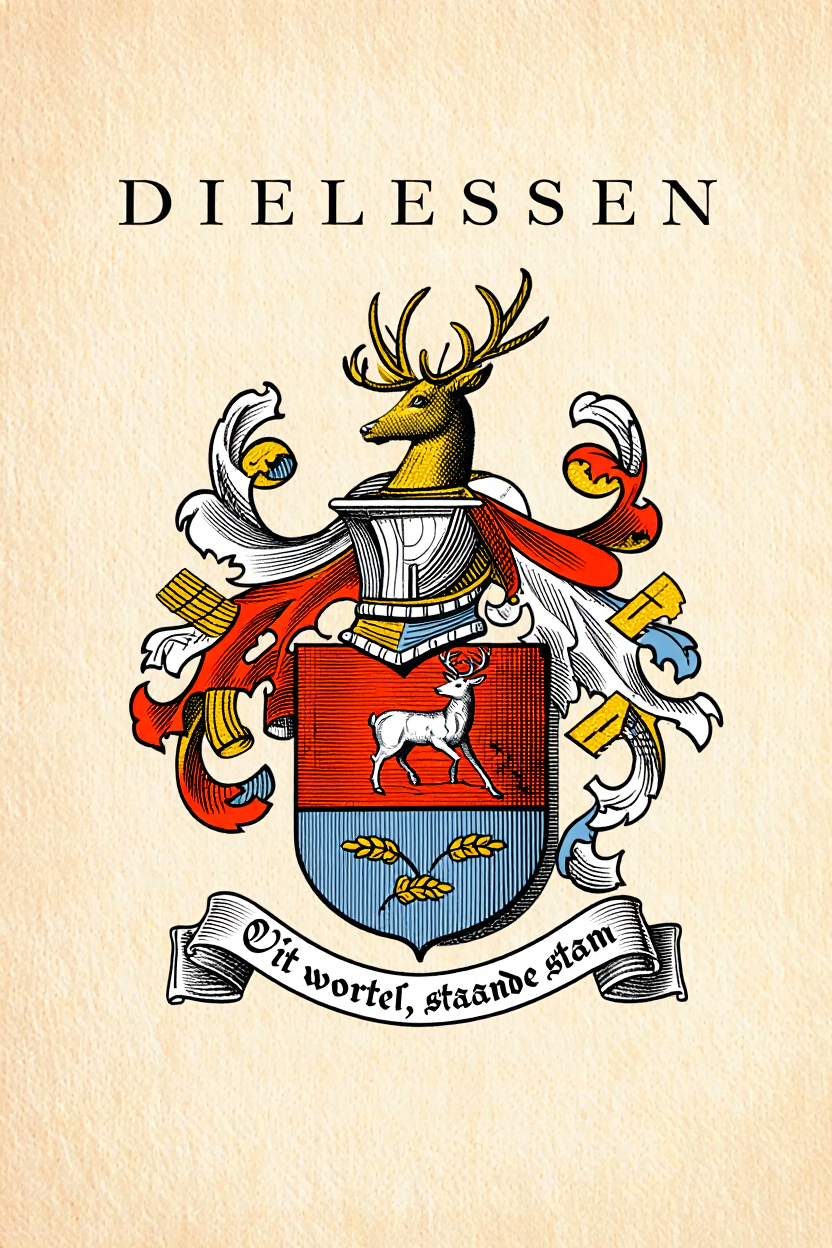 Familiewapen van de achternaam DIELESSEN