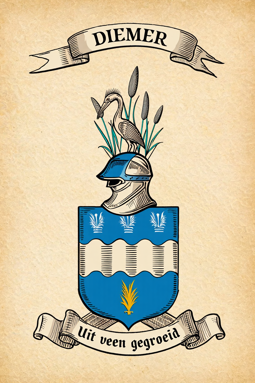 Familiewapen van de achternaam DIEMER